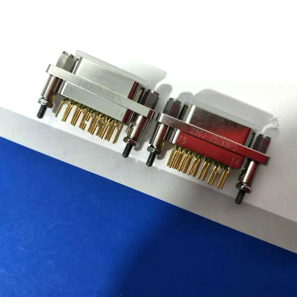 J30J-25ZKN J30J-25ZKNP5 Direct Insertion Printed Board Socket 25 Core Rectangular Connector