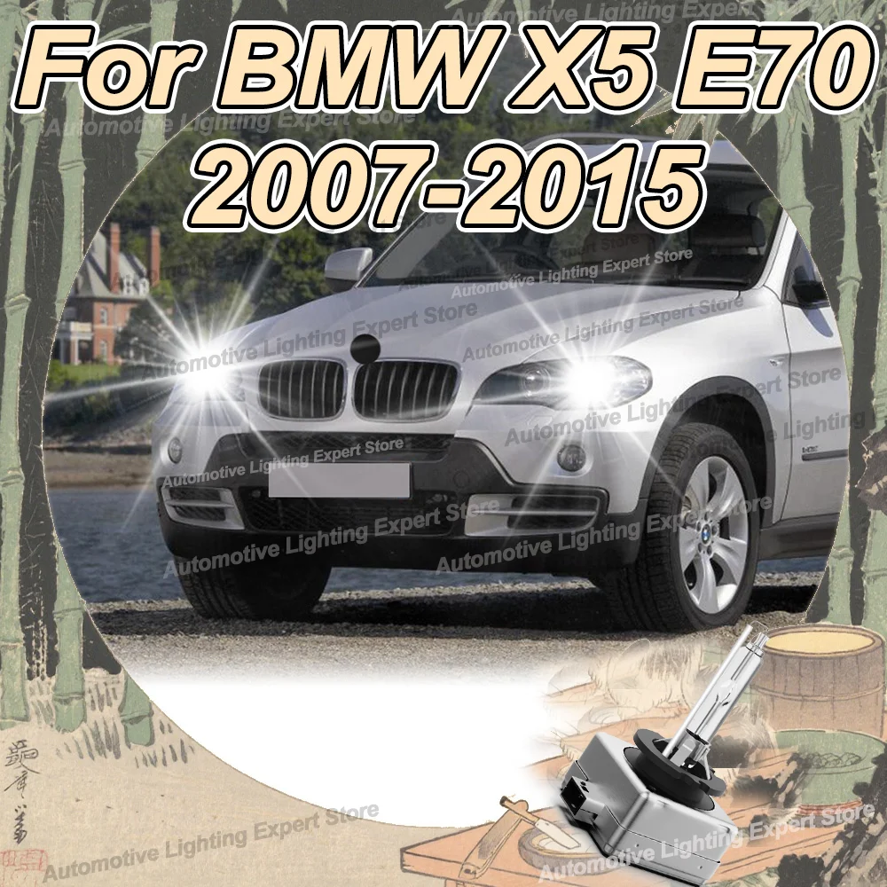 

HID D1S Bulbs Xenon Headlight 6000K 10000K Replace 35W Car Light For BMW X5 E70 2007-2015 2008 2009 2010 2011 2012 2013 2014