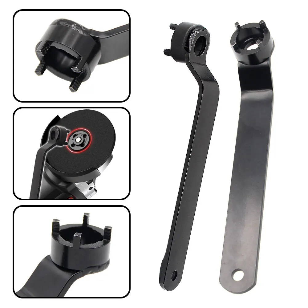 1PC black angle grinder socket four jaw wrench grinder adjustment accessory manual disassembly tool