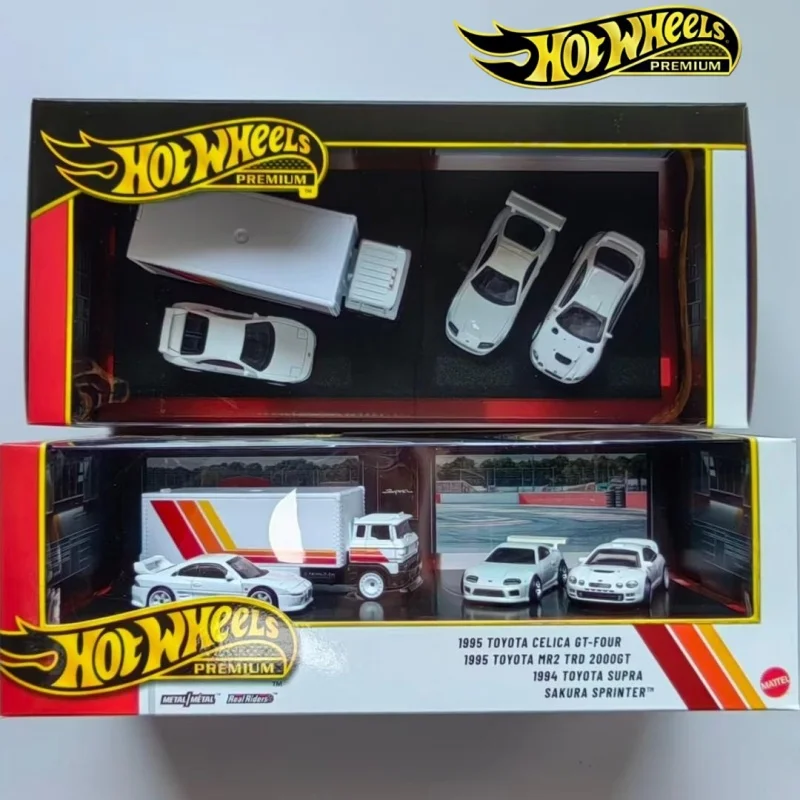 hot-wheels-premium-toyota-garage-set-gmh39-modele-miniature-1995-celica-gt-four-mr2-trd-2000gt-supra-sakura-sprinter