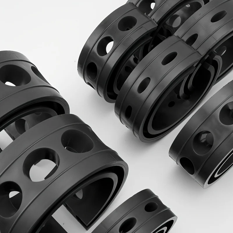 2-teiliges Set Universelle Gummi-Stoßdämpfer für Motoren, Automobilfedern, Fahrwerksgeräuschreduzierung und Aufhängungskissen – Detail 5