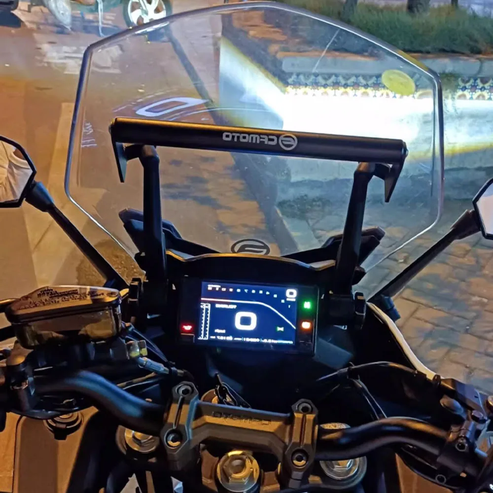 FOR CF MOTO 400GT 650GT NEW Motorcycle GPS Navigation Bracket Shockproof 650 GT 400 GT 2019 2022 2020 2023 2021 650 400 GT gt
