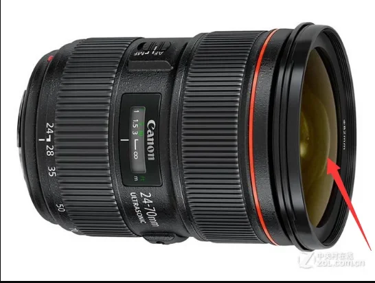 New Front Zoom Lens Glass （only glass）For Canon EF 24-70 mm 24-70 f/2.8L II USM lens Gen 2 Camera Repair Part