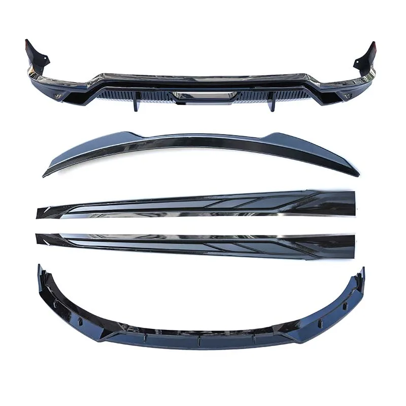 

Factory Direct 2022-2024 BD Han EV Body Kit Gloss Black Front & Rear Lip Side Skirts and Rear Wing New Condition Upgrade