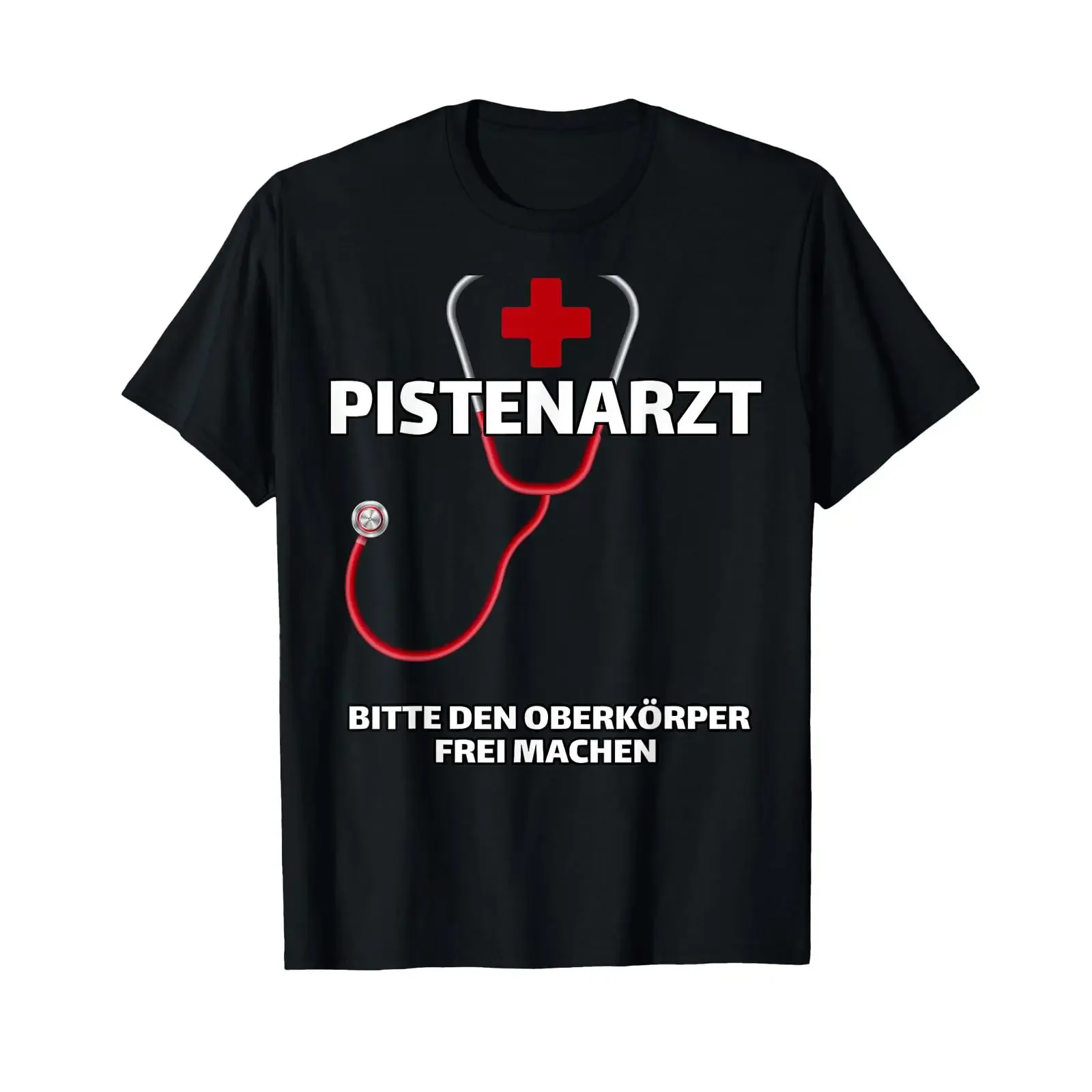 Pistenoctor Apres Ski Tyrol Costume Doctor T Shirt vintage Washed Unisex homme Casual Breathable Top For Everyday Wear
