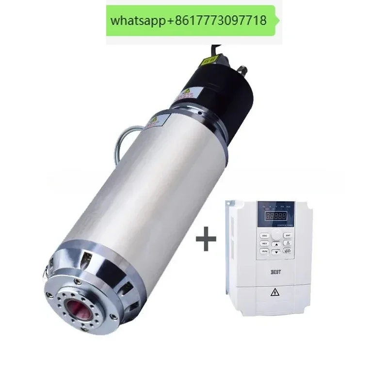 3KW BT30 Automatic Tool change Spindle Pneumatic Water Cooling Spindle (CF) Vector inverter KIT ATC 220V 380V For Milling Metal