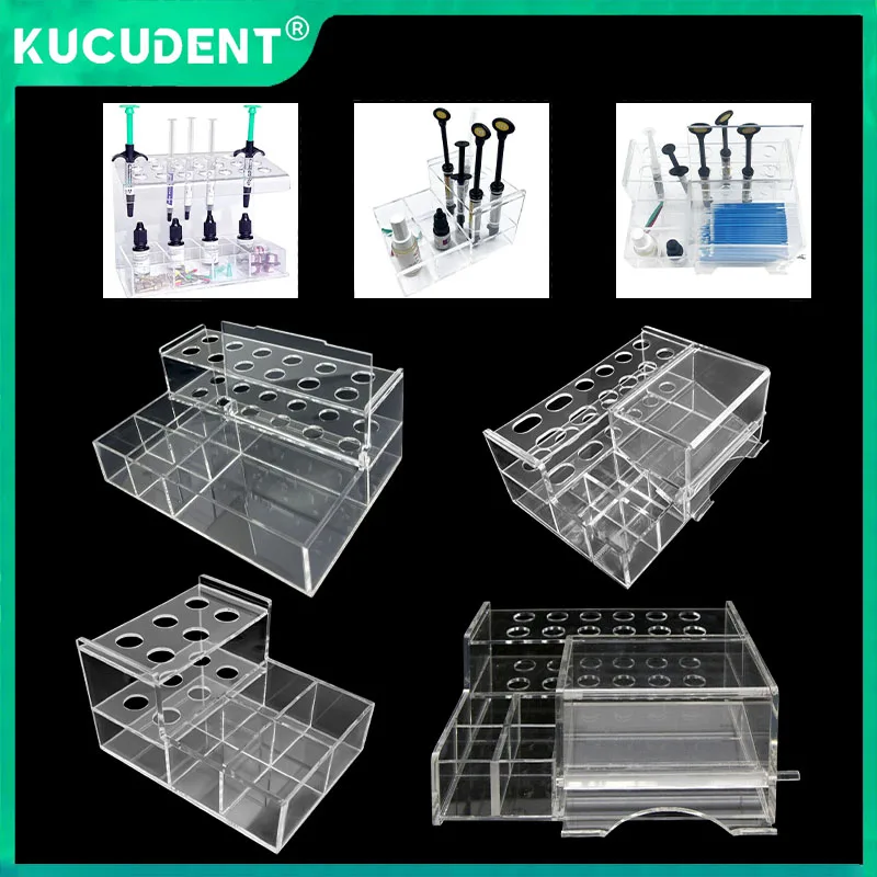 

Стоматологический акриловый композитный аппликатор, диспенсер-органайзер, держатель для композитных шприцев, ящик для хранения, стоматологическая клиника, лабораторная настольная стойка