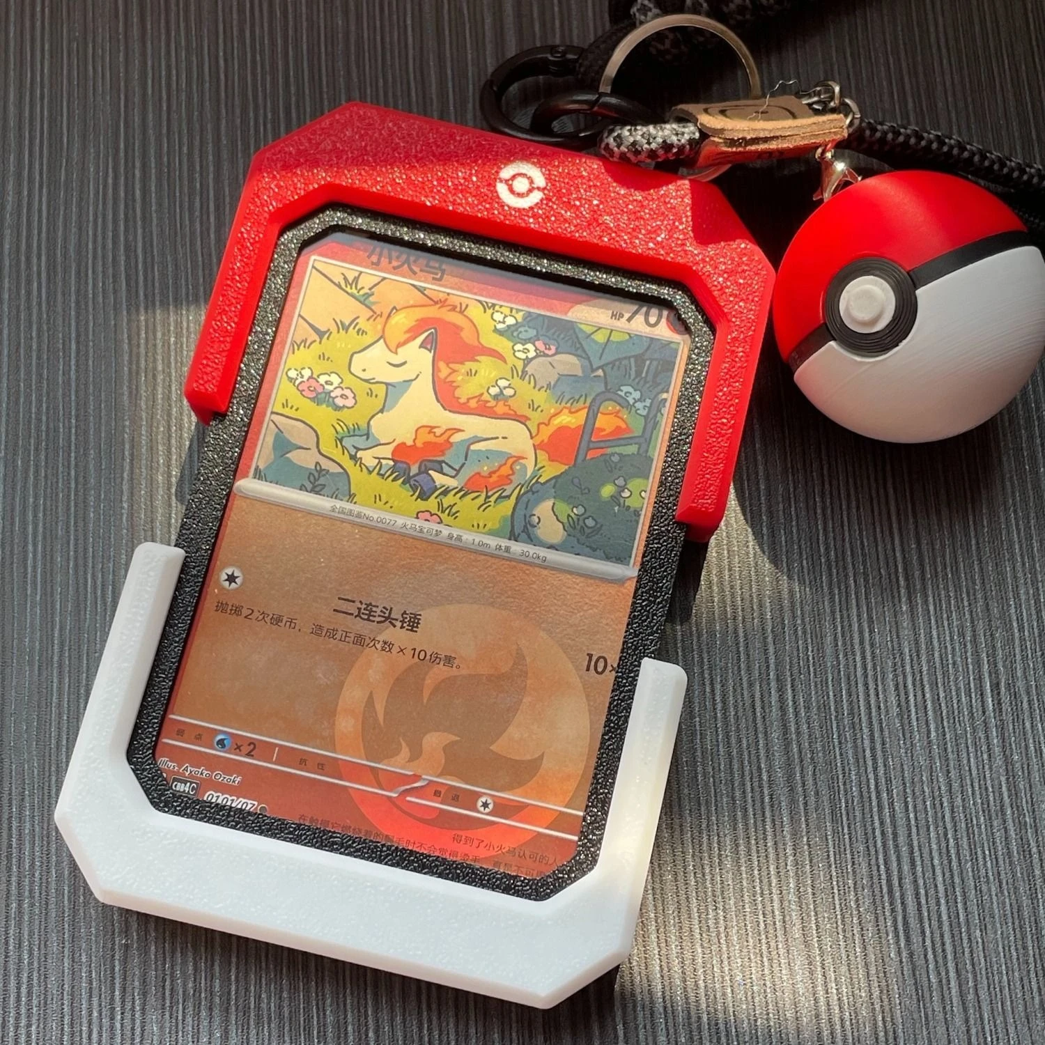 

Изысканные защитные чехлы для карт Pokemon PTCG, брикеты для карт, подвески в виде Pokeball и Master Ball, коробка для хранения, держатель для карт, защитный футляр
