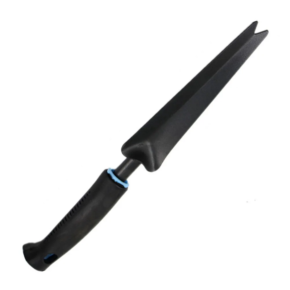 

Hand Weeder Puller Forked Steel Head Wood Handle Ergonomic Garden Tool Root Weed Remover Forked Hand Weeder Weeding Tools