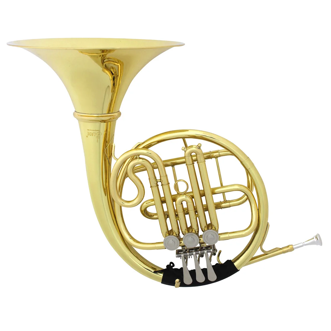 

Hooqu Wind Instrument Three-key Horn B Flat Single Row Three-key Split Horn Professional Band Playing Test Gold and Silver