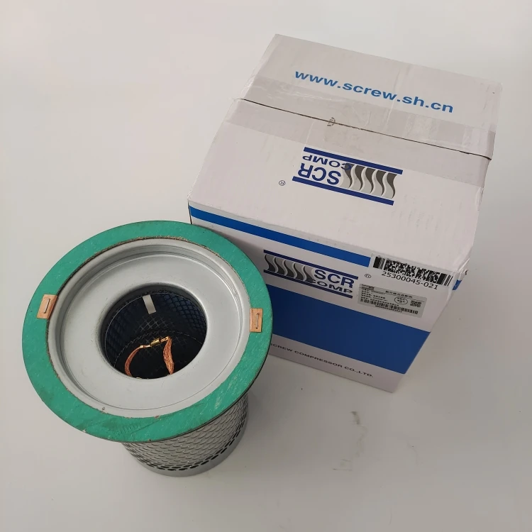 SCR20A Skolo عنصر مرشح فاصل الزيت الدقيق 25300045-021 ضمان ما بعد البيع الأصلي