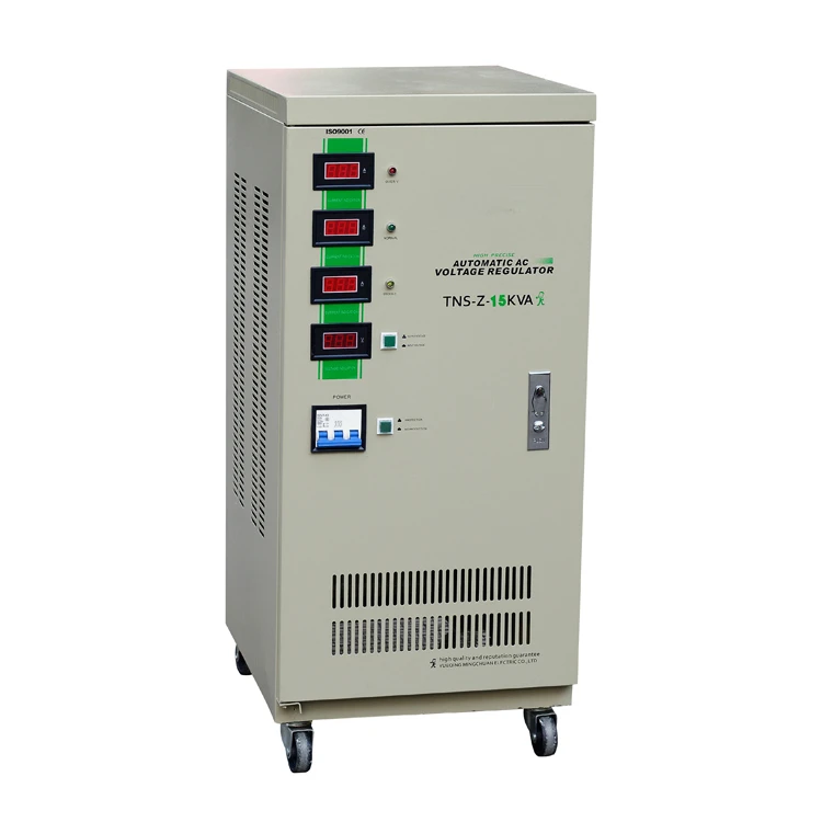 15KVA 3 Phase automatic voltage stabilizer 230V TNS-Z series voltage stabilizer