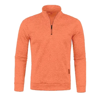 Spring Men Thicker Half Zipper Sweaters Pullover Luxury Knitwear Warm Sweatshirt Turtleneck Autumn Jumpers Coats Male Clothes