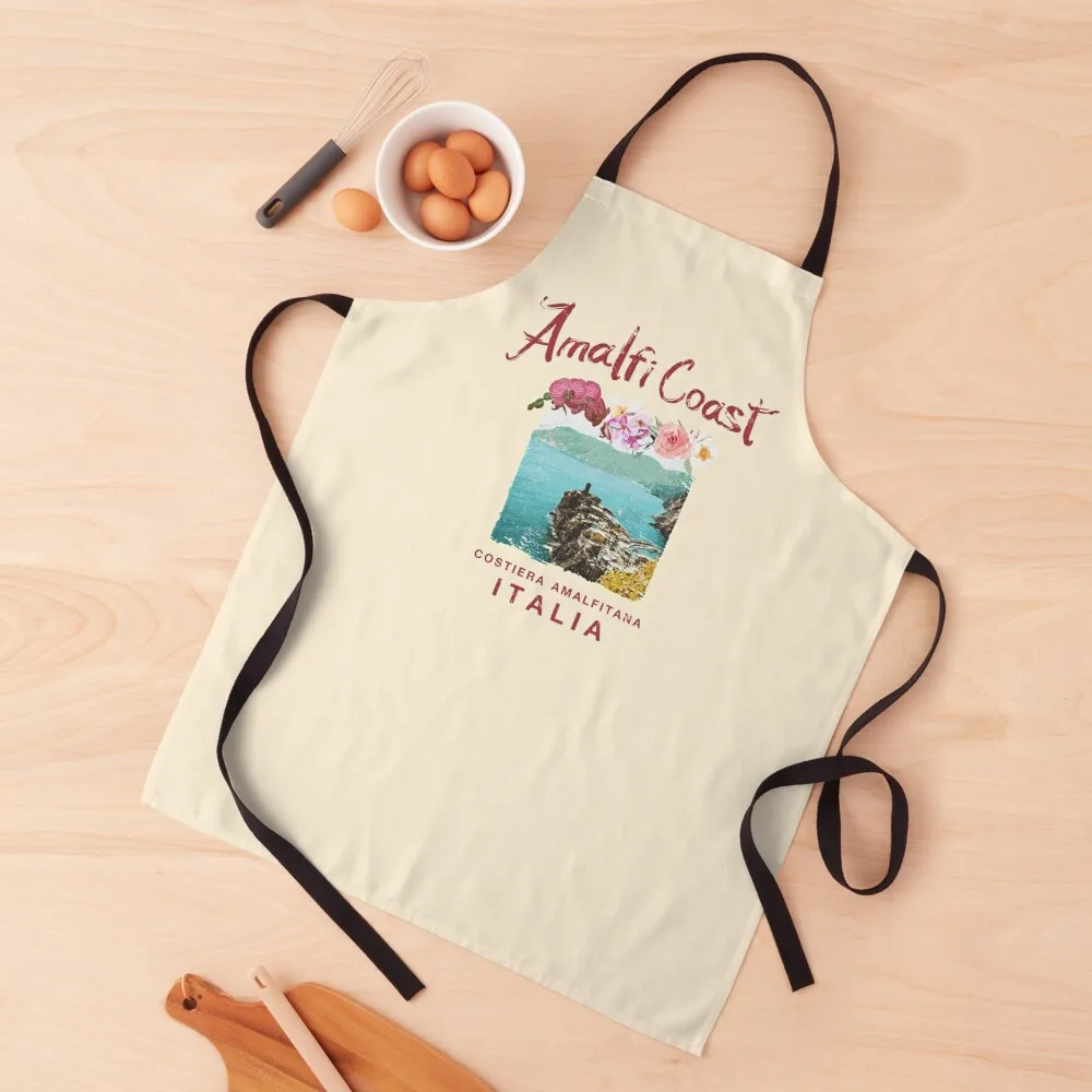 Amalfi Coast Italy Vintage Italian Apron Hairdressing useful gadgets for home Apron