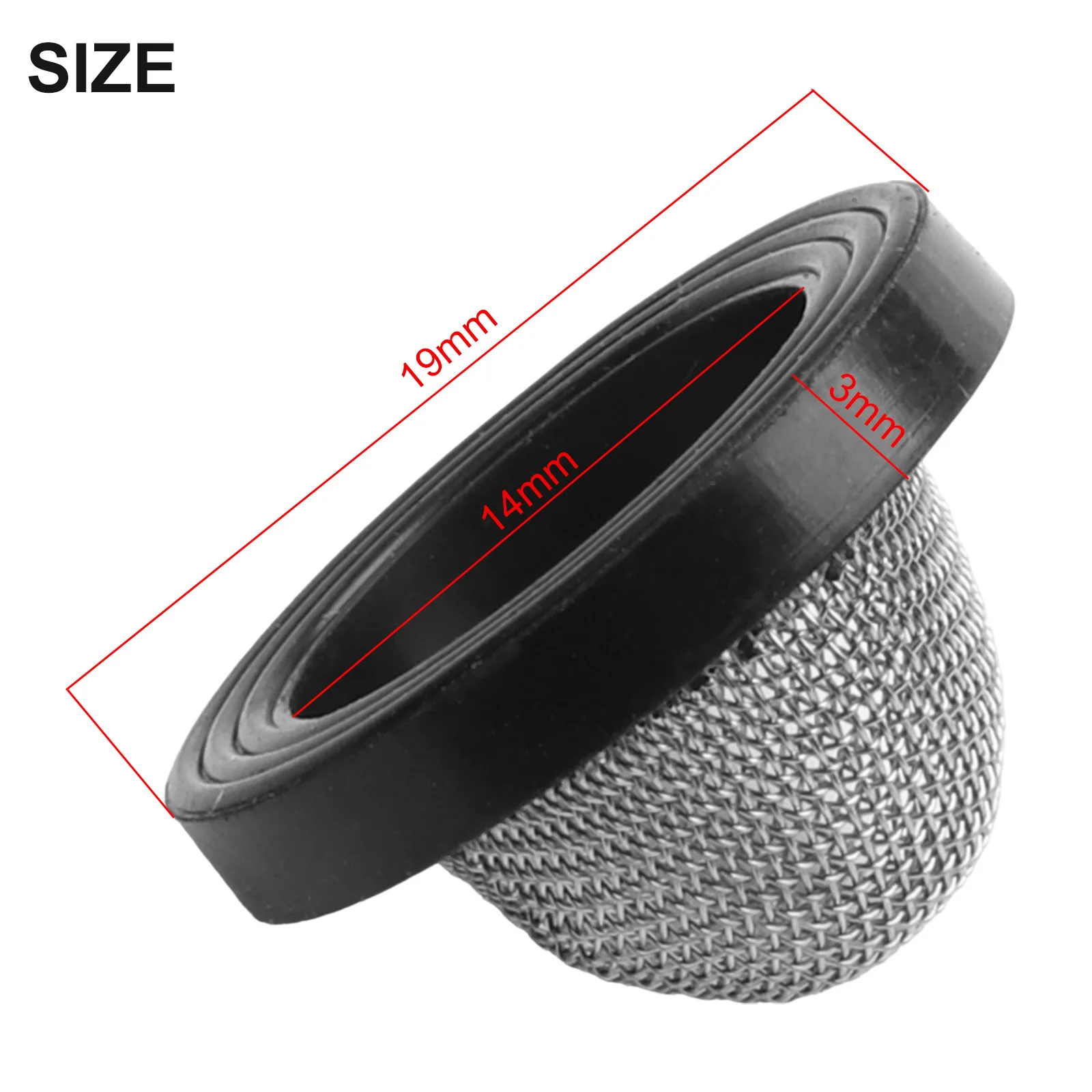 Filter Screen Garden Hose Filter Improved Performance Optimal Water Pressure Stainless Steel Mesh DIY Projects For Car Washing