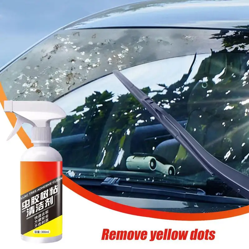 Removedor de Sap de árbol para coche, limpiador de pintura, agente de recubrimiento, 300ml, removedor de manchas en aerosol para detalles de coches, eliminador de Sap de árbol, cuidado del coche