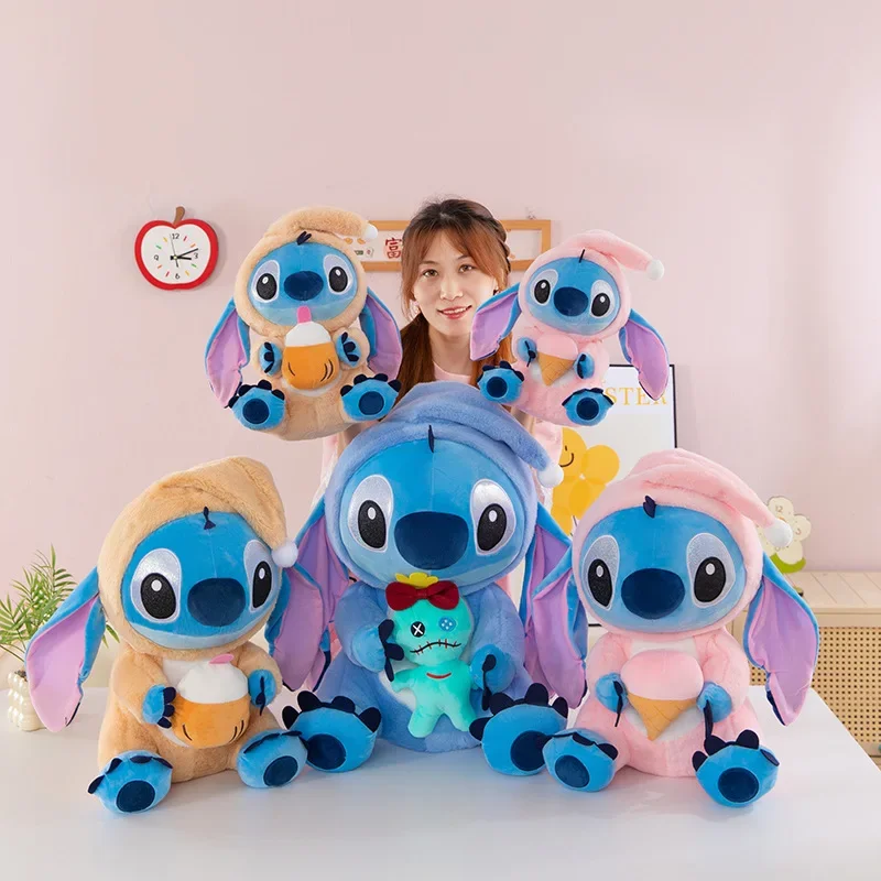 60 cm Kawaii Anime Stitch Plüschtier, große Stitch-Puppe, niedliches Cartoon-Tier, Kindergeburtstag, Weihnachtsgeschenk, perfekt für Preis