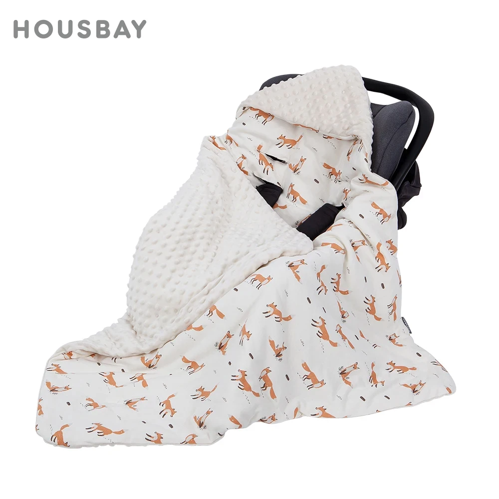 

Basket Cover Blanket Universal For Baby Carriage Basket Warm In Autumn And Winter Insulated Foldable And Portable