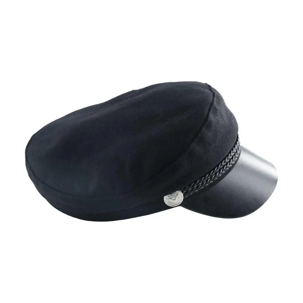 

Ladies Travel Spring Autumn Captain Women Men Flat Top Sailor Hats Octagonal Hat Beret Caps Hat