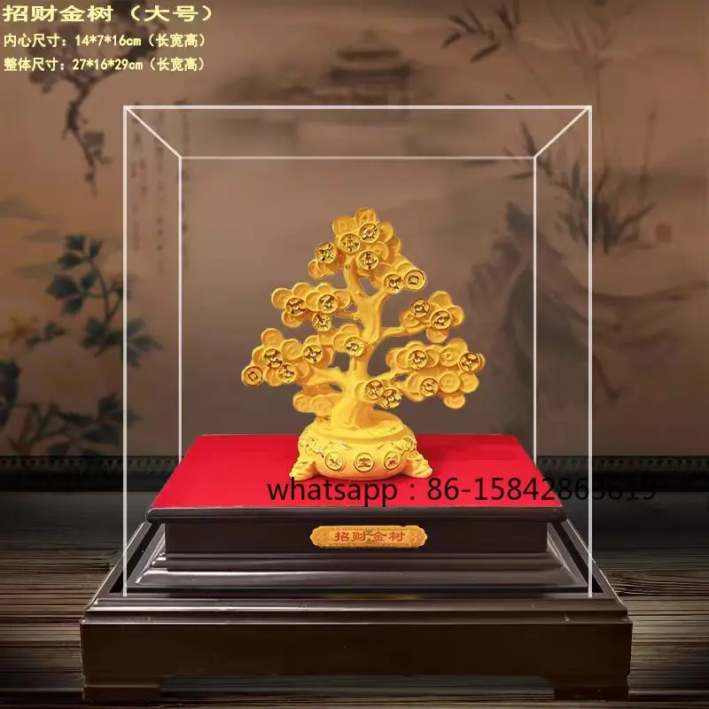

Metal Products Customized Decoration Health Ornaments Business Gifts Chinese Feng Shui Statues Crafts Gold Feng Shui Trees