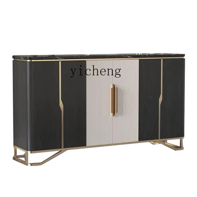 

ZC Entrance Cabinet Shoe Cabinet Integrated Simple Modern Entrance Home Doorway New Chinese Style Locker