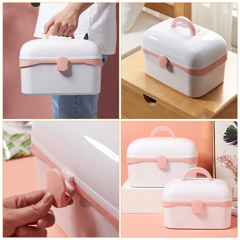 

Пластиковый бытовой аптечка, большая коробка для хранения помощи, органайзер для таблеток, медицинский набор для домашнего офиса, спорта на открытом воздухе