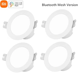 Xiaomi Mijia Smart Led downlight Bluetooth-kompatybilny i wersja Mesh sterowana przez z pilotem regulacji temperatury barwowej