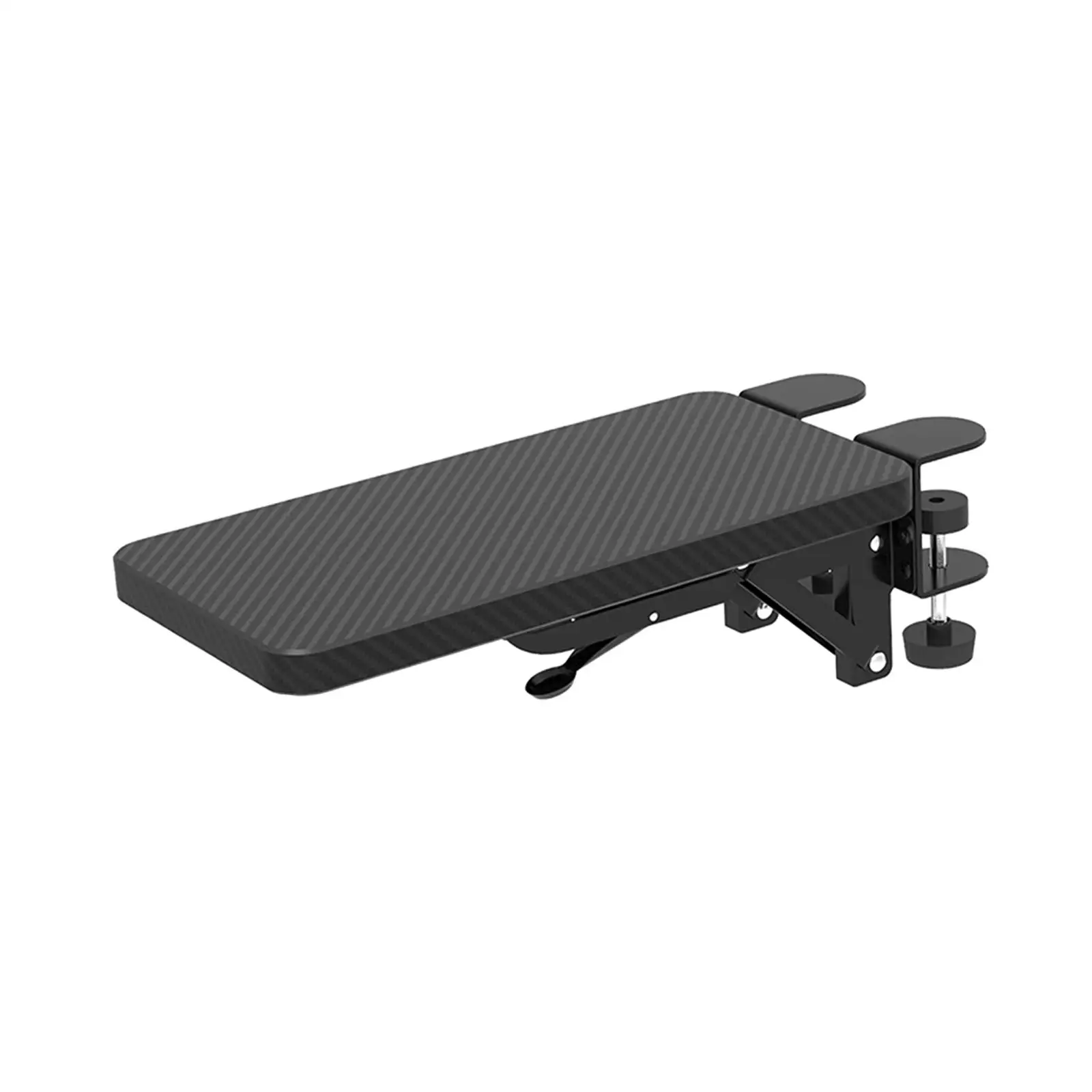 Premium Wood Computer Arm Rest Extension Board Folding Elbow Support Bracket for Desk Ergonomic Armrest Rack with Mouse Pad