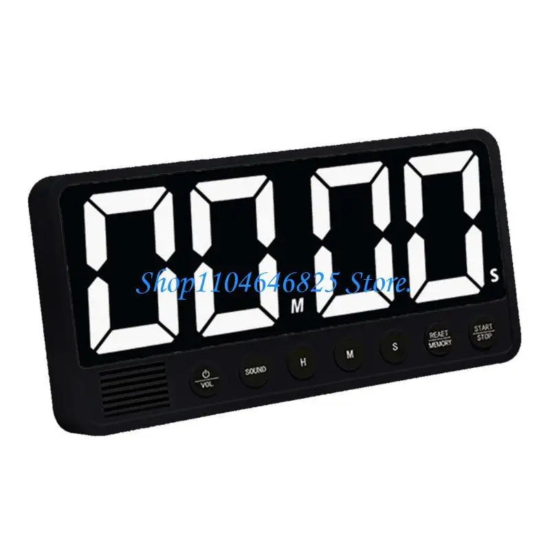 Digital Timer Count Up/Down Timer Tabletop Timer LED Display Timer Cooking Timer Stopwatch for Classroom Office
