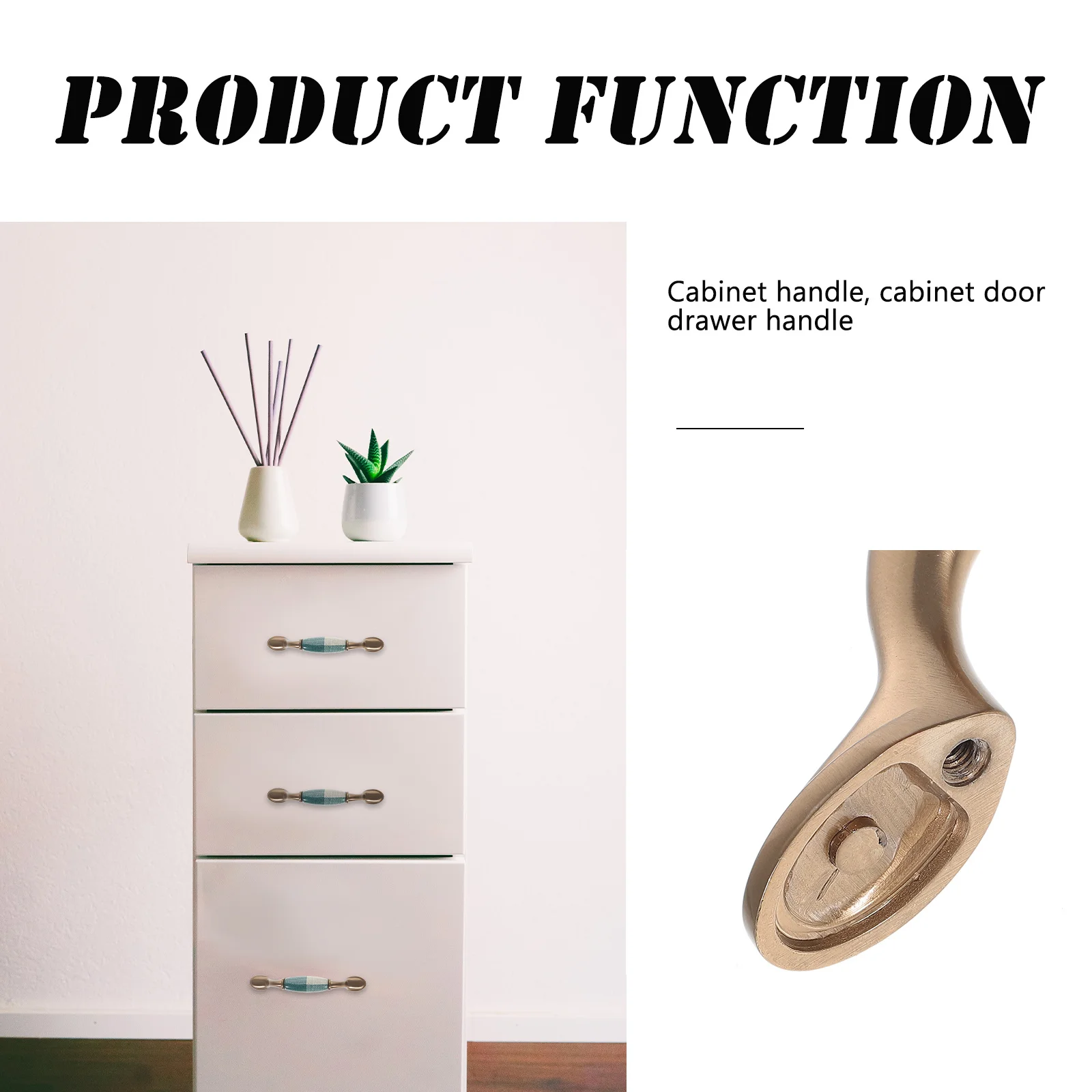 

Ceramic Zinc Alloy Cabinet Door Handles Single Hole Knob Decorative for Kitchen Cabinets Drawers Wardrobes Cupboards Furniture