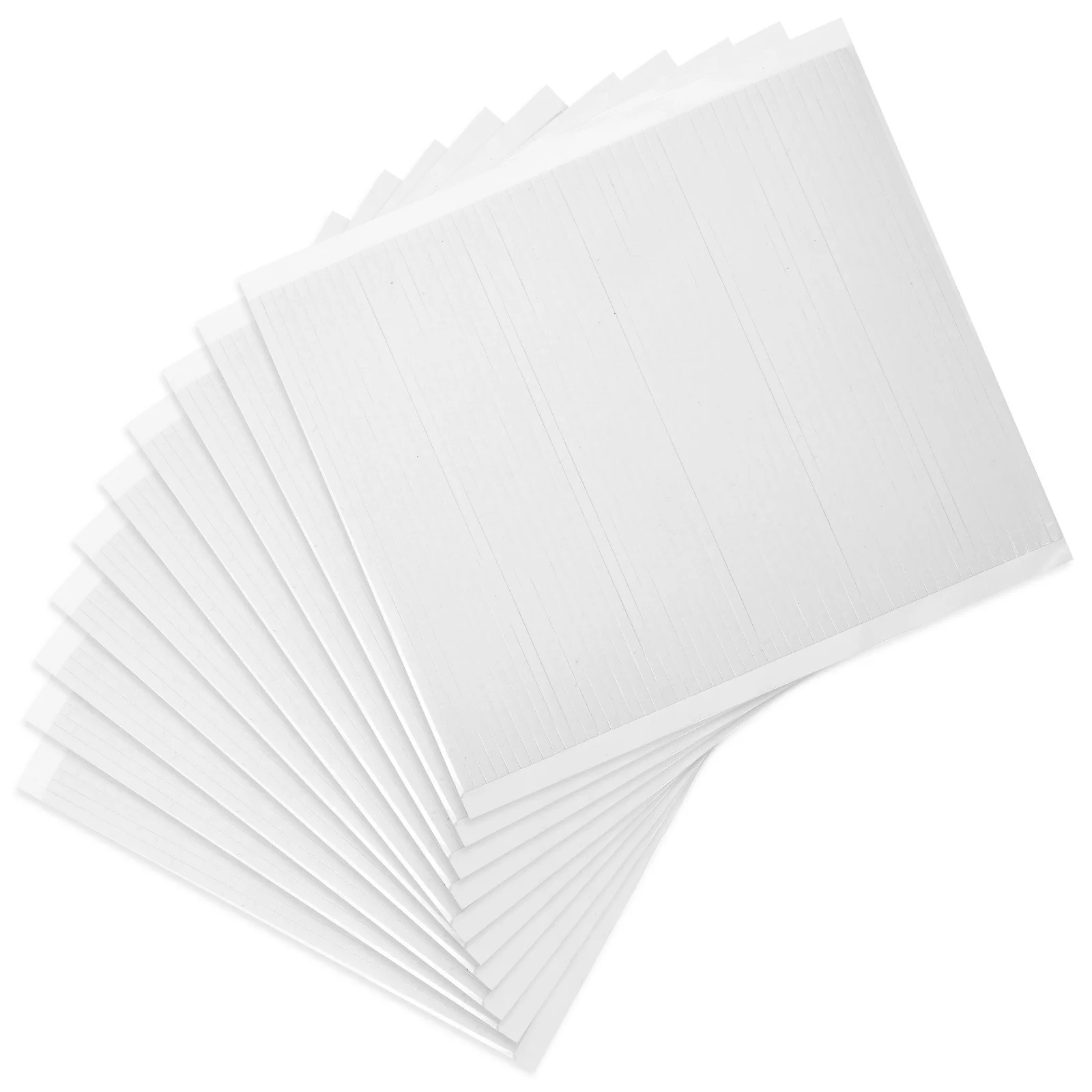 10 أوراق شرائط رغوة مزدوجة الجوانب لاصقة لاصقة متعددة الاستخدام شريط رغوي DIY بها بنفسك بطاقات سكرابوكينغ الحرف مكتب المنزل #4