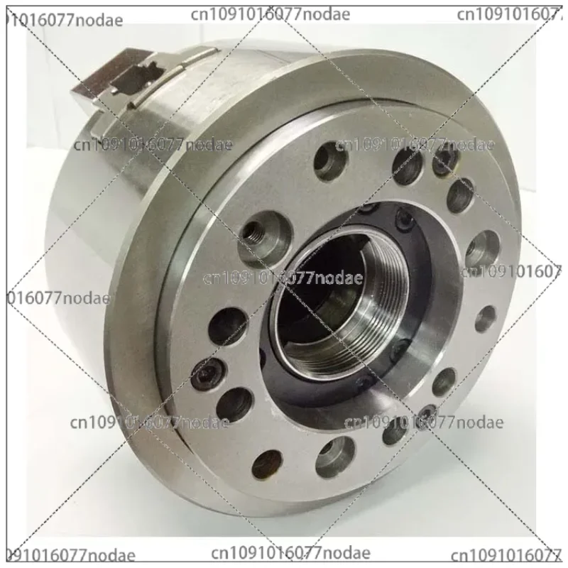 8-inch Lathe Chuck Hydraulic, Outer Diameter 210mm, Through-hole Diameter 66mm, Large Inner Hole 3 Jaw Hydraulic Power Chuck