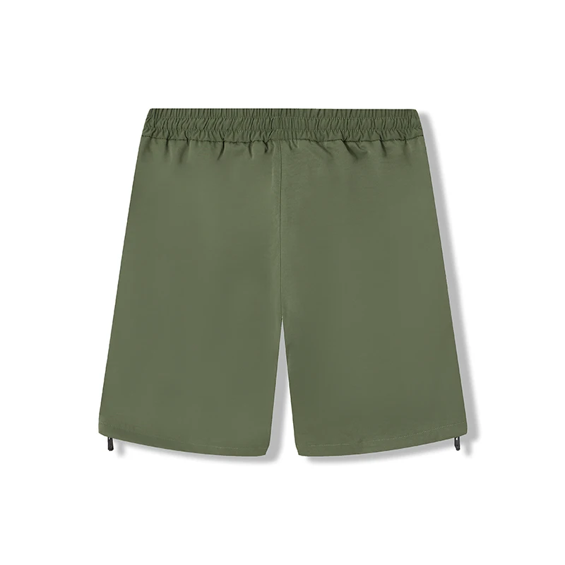 Мужские легкие быстросохнущие шорты для бега с боковым разрезом и дышащими сетчатыми вставками для тренировок в тренажерном зале