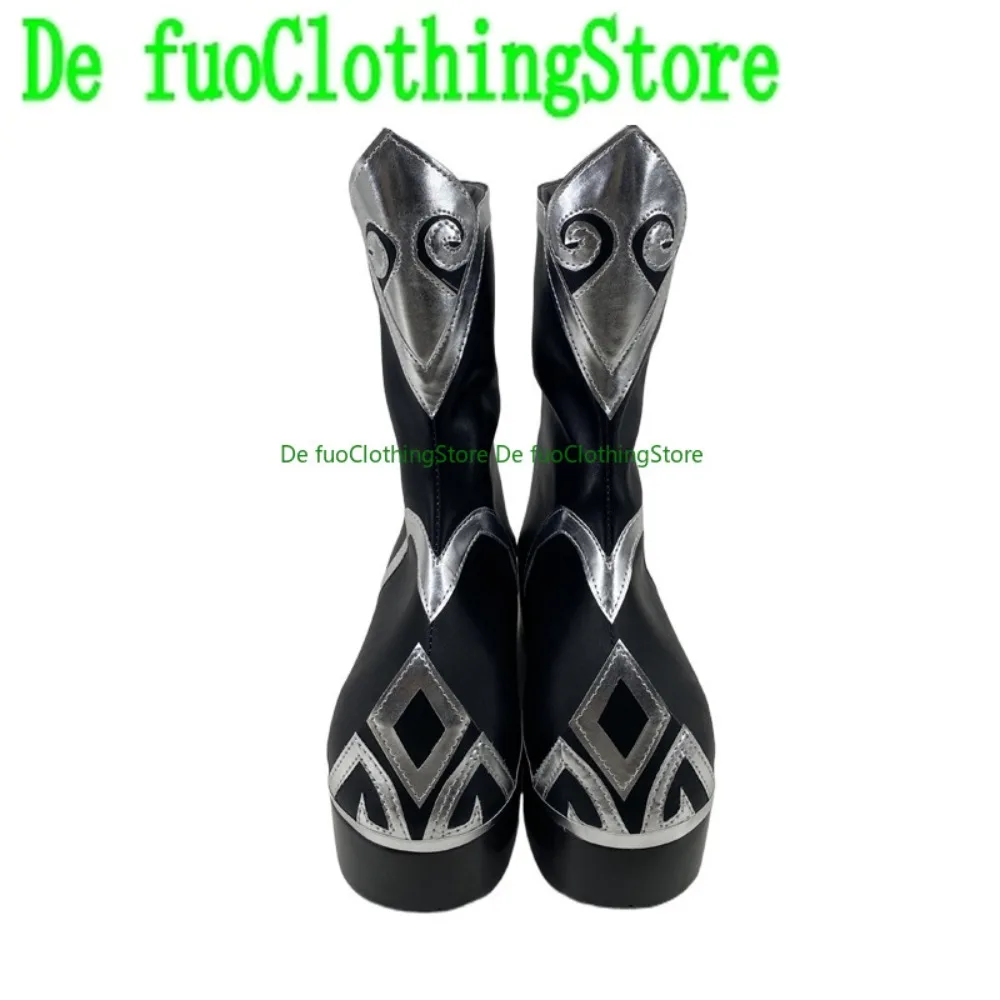 

DefuoClothing Yanyun Huatai Cosplay Shoes Traditional Chinese Style Boots Anime Games Halloween Costumes Party Props Shoes