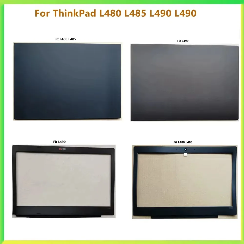 New LCD Back Cover Case Bezel Front Frame Housing Cover Case For Lenovo ThinkPad L480 L485 L490 L490 AP1AZ000100 15 Shell