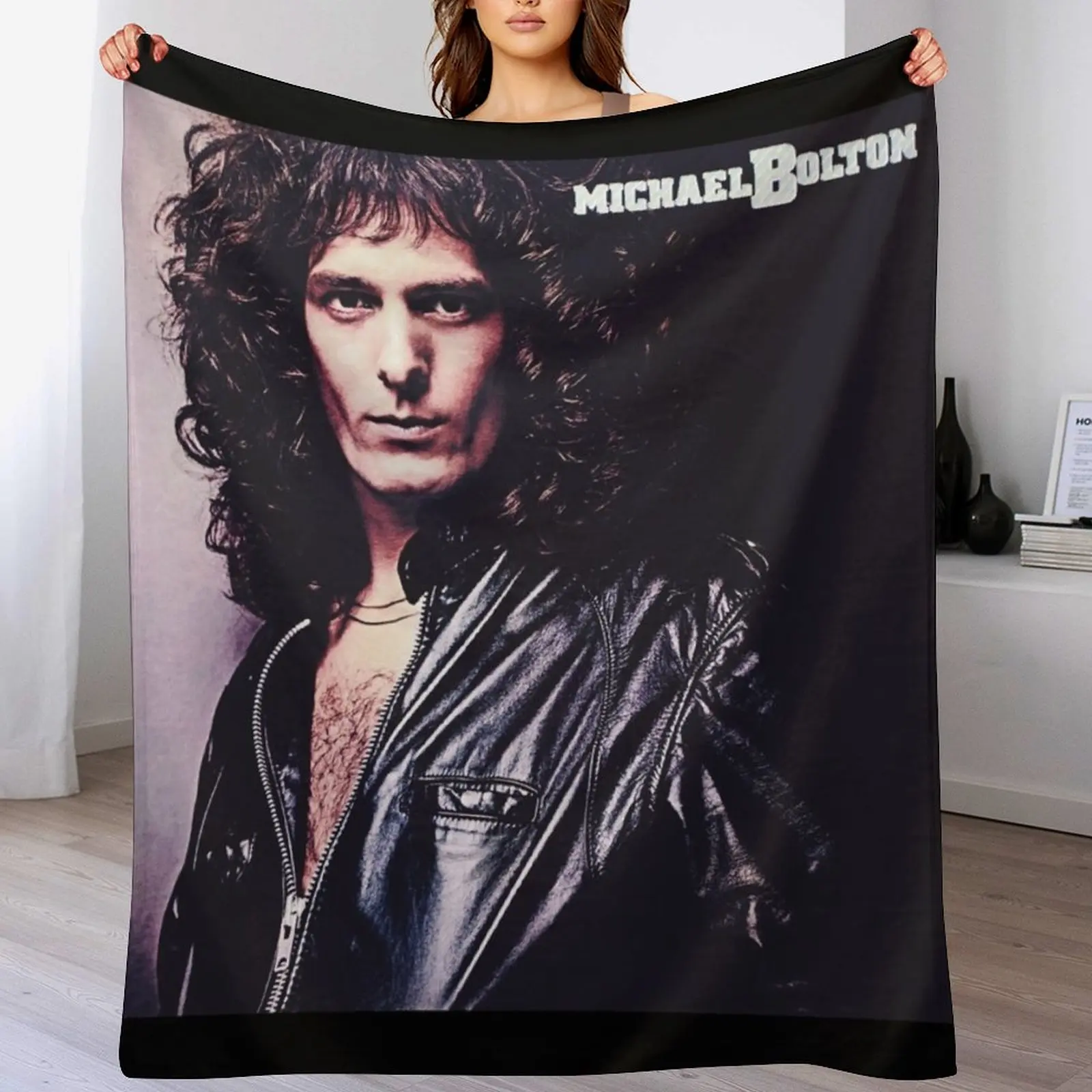 New Michael bolotin Throw Blanket warm for winter Blankets For Sofas Retros Blankets