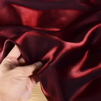 Stoff zum Schließen, leuchtend dunkelrot, Hemdkleid, Babykleidung, Kleidung, DIY, Nähen, Stoff, Baumwolle, Polyester, gemischt von den Yards, weich