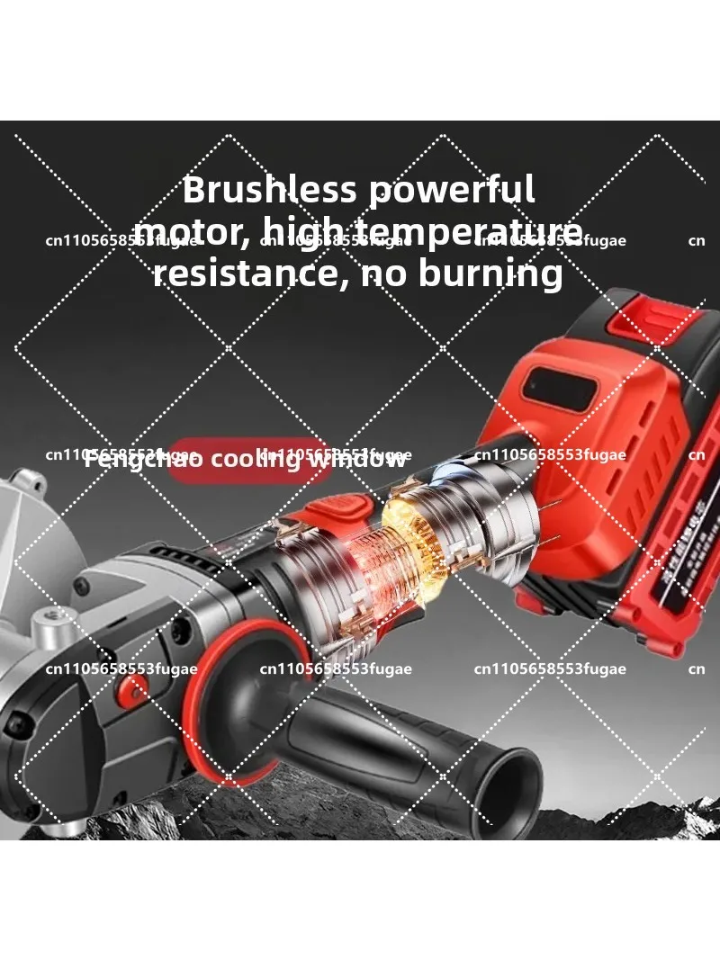 Brushless lithium battery handheld cold cutting saw metal steel pipe cable electric cutting machine portable