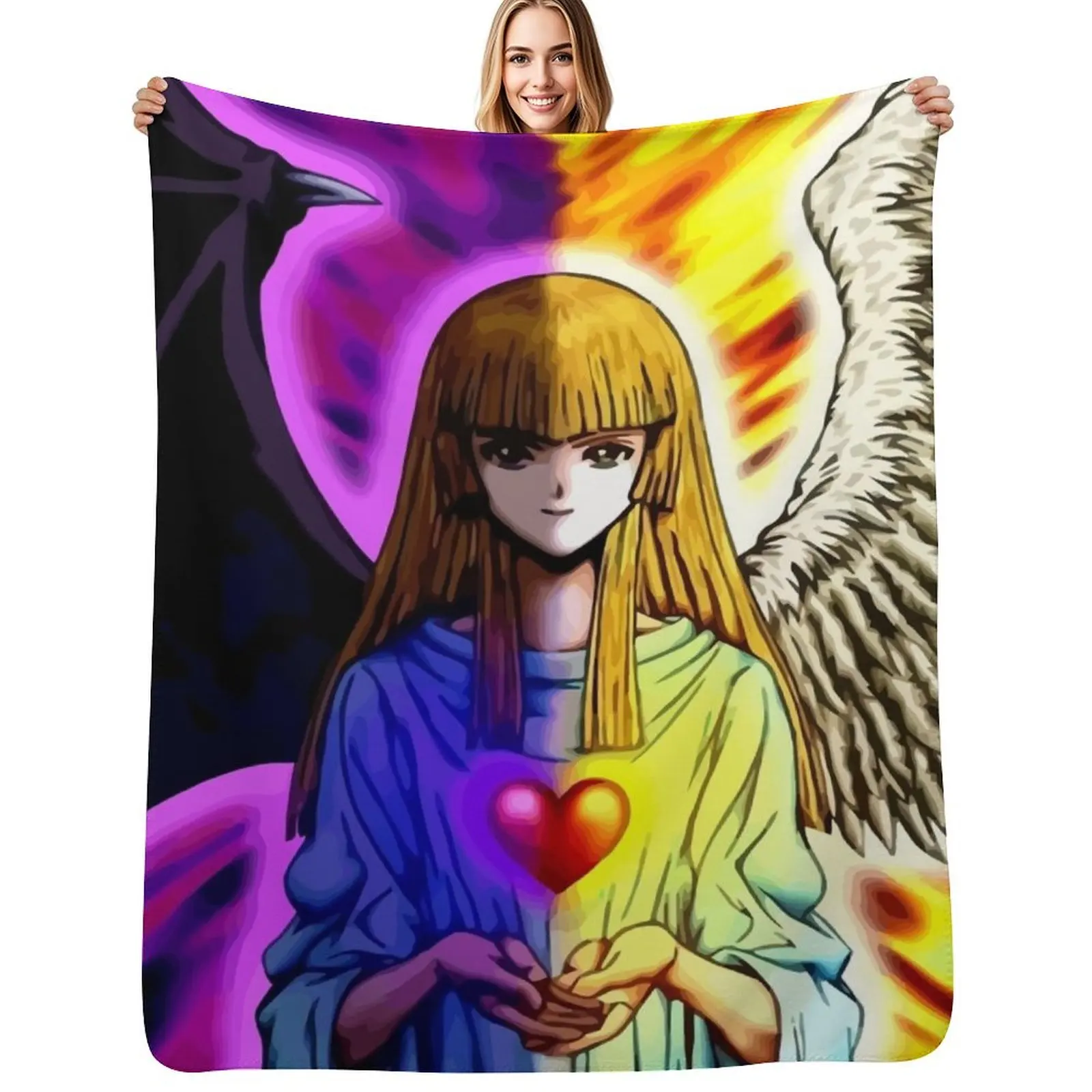 

Change of Heart Throw Blanket cosplay anime Thin anime Blanket