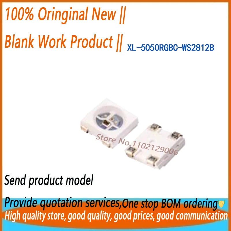 100 قطعة XL-5050RGBC-WS2812B 5050 جديد وأصلي