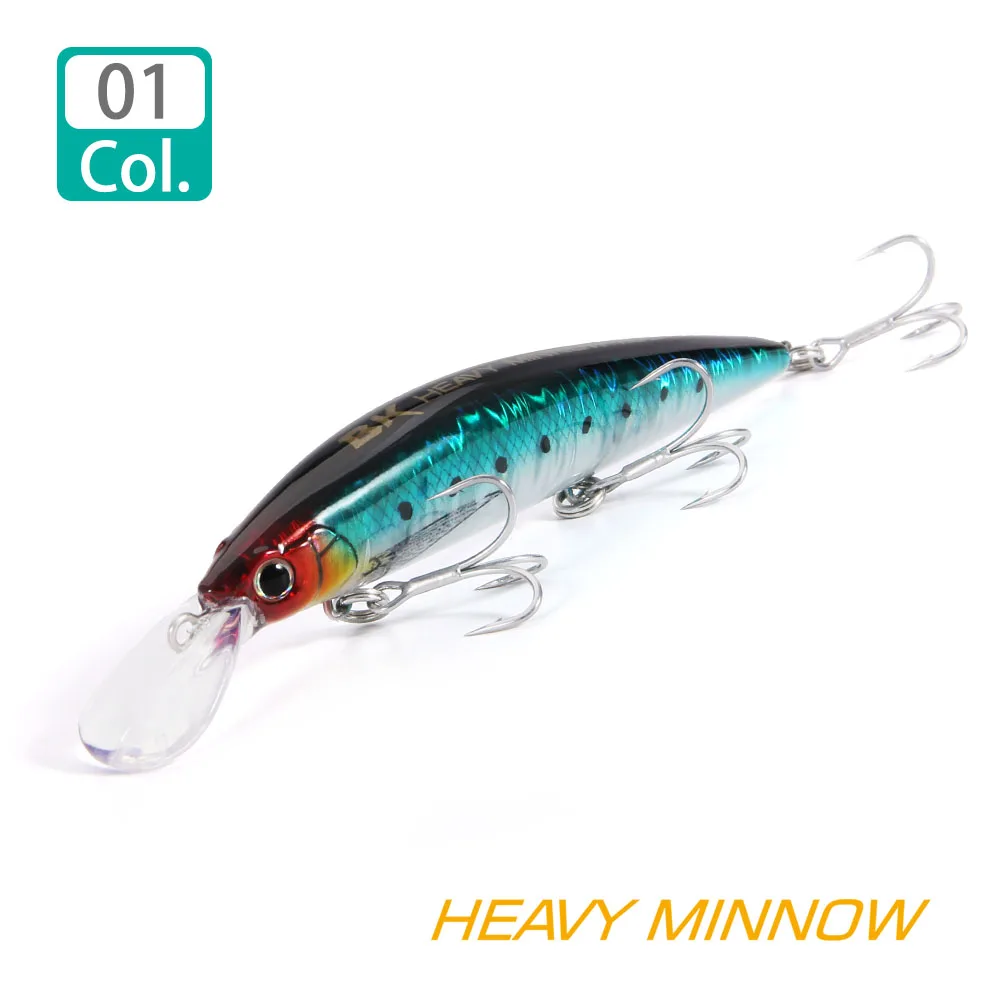 FSTK Neuer Schwer Sinkender Minnow 110S 37g 90S 28g 70S 16g Salzwasser Weitwurf-Angelköder Meeres-Kunstköder