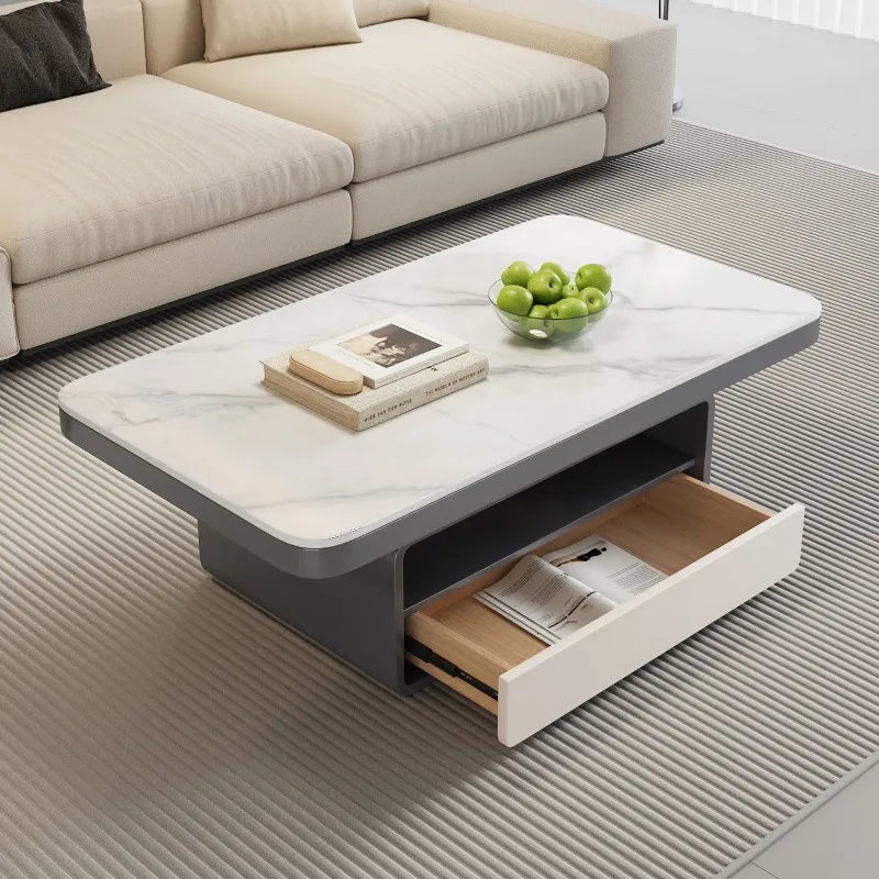 -+-Moving Standing Side Table Decoration Luxury Bedroom Modern Living Room Coffee Table Writing Meubles Lounge Suite Furniture
