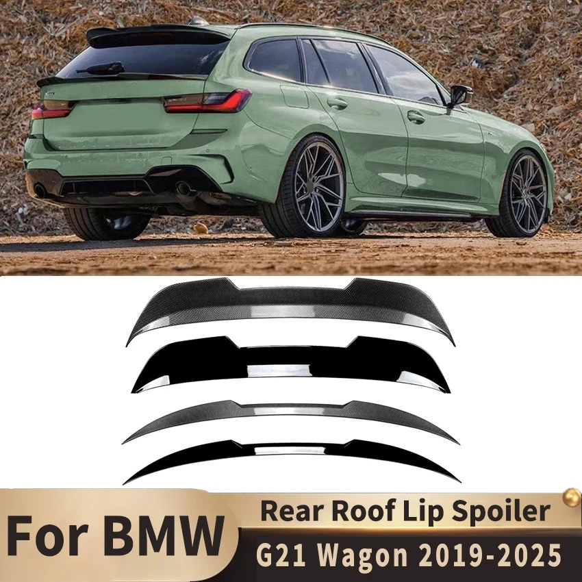 

Rear Trunck Roof Lip Spoiler for BMW 3 Series G21 Wagon 2019-2025 Top Lid Trim Modification Middle Wing Auto Accessories Replace