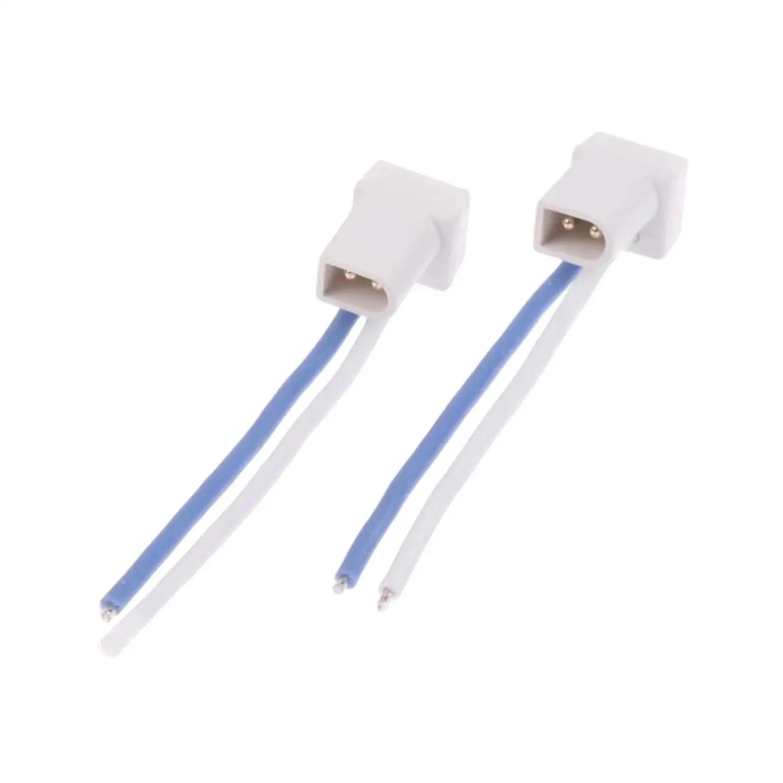 2 Pieces BT2.0 Power Replacement Male Cable Connector Practical Compact Structure PP Material Suitable for