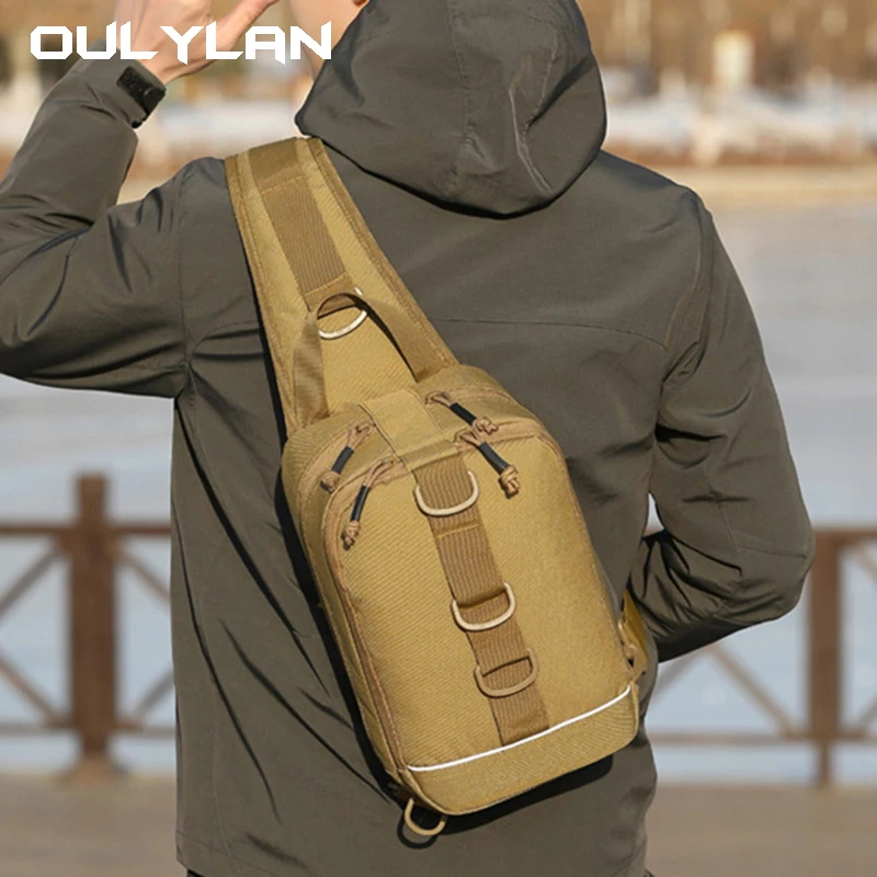 

Tactical Backpack Shoulder Chest Bag Camouflage Rucksack Outdoor Hiking Camping Travel Sports Bag Outdoor Single Shoulder Bag