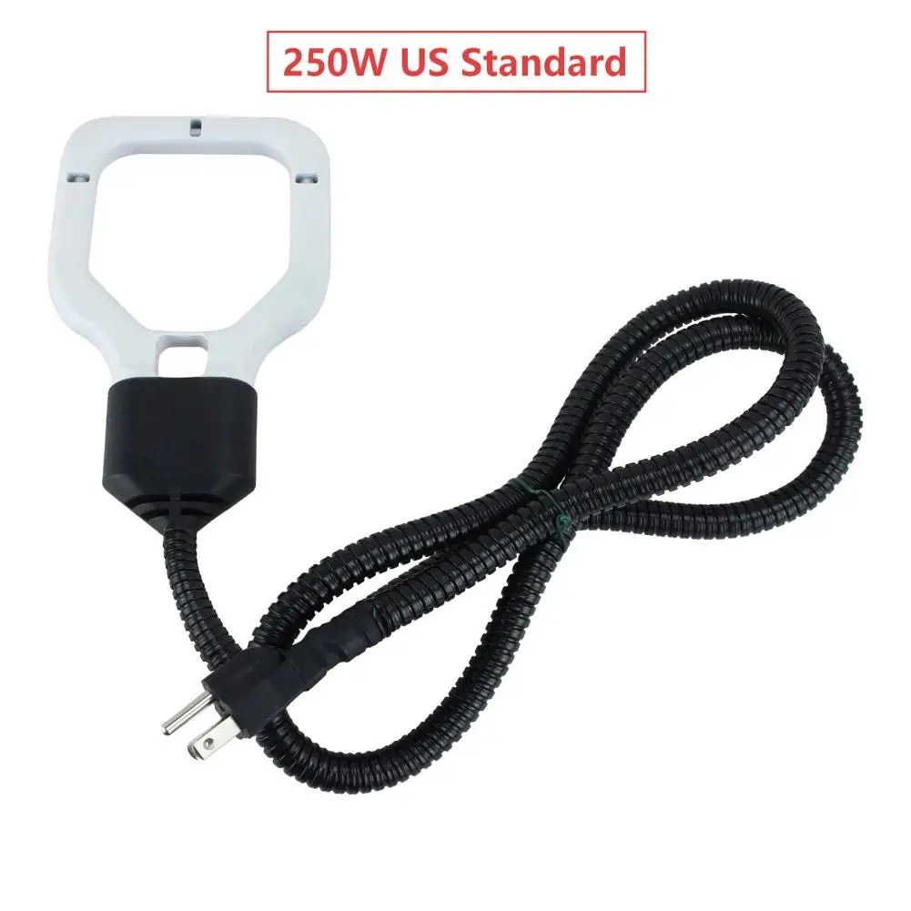 Submersible Aluminum Livestock Water Heater 150W 250W 500W with Thermostat for Freezing in Animal Water Troughs