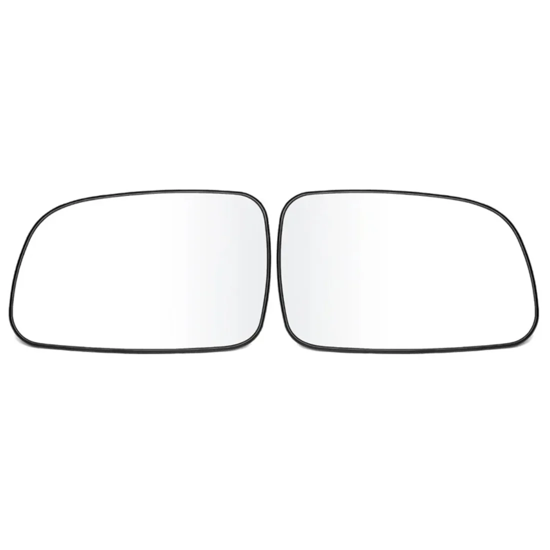 1 Set Car L/R Rearview Wing Mirror Glass Lens For Jeep Grand Cherokee 1999 2000 2001 2002 2003 2004 With Heated Function