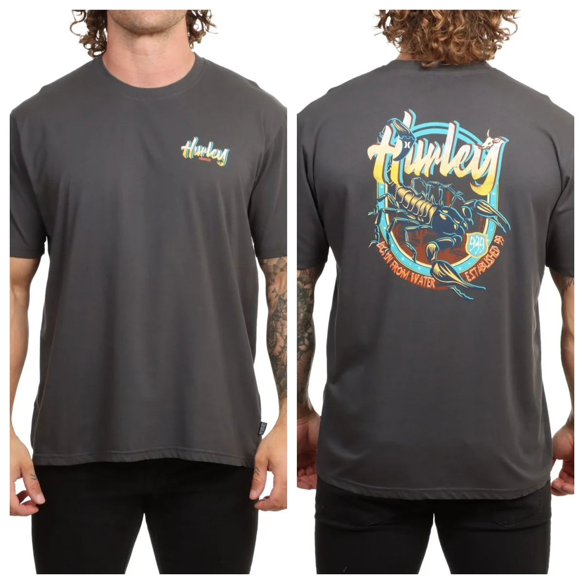 Rare Huy Surfing Brand T-shirt Suitable for Beach Outings High-end Luxury Unisex Style Both of Men and Women