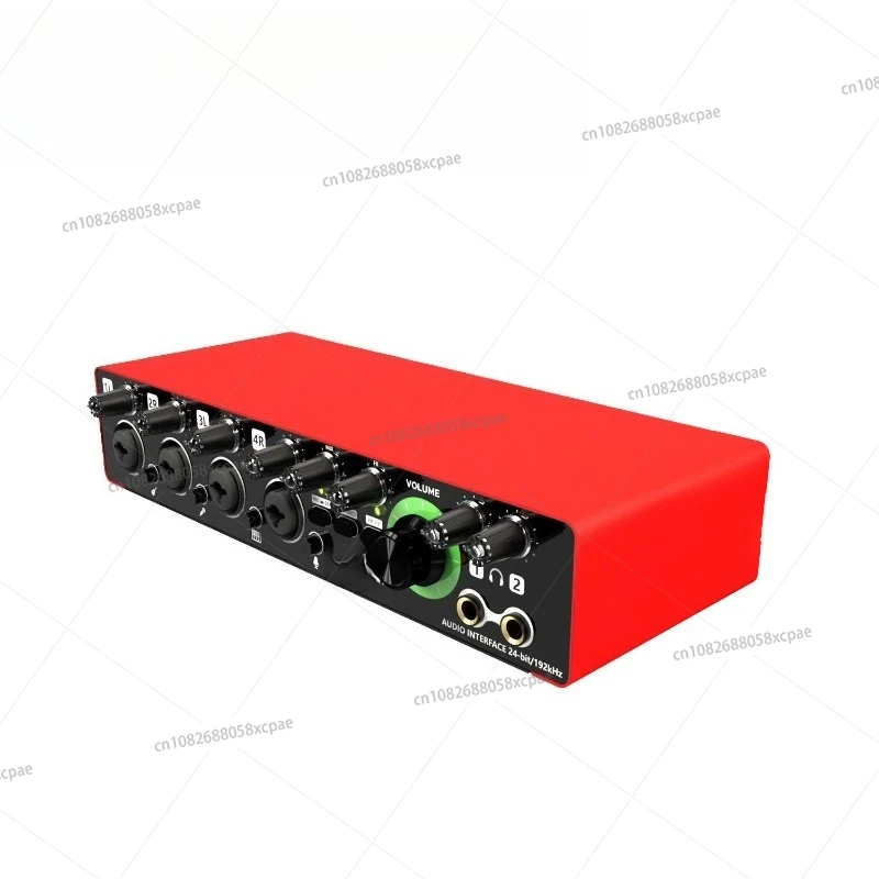 

GAX-MD44 4-way audio interface professional recording microphone sound card band dubbing live broadcast equipment