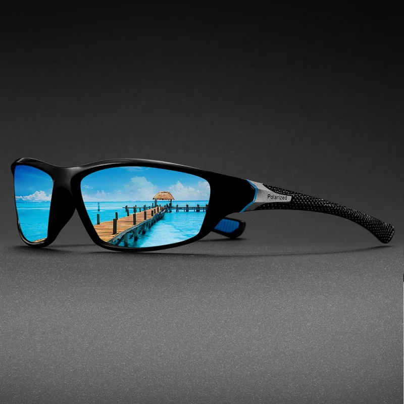 قطعة واحدة، إطار بيضاوي أنيق، نظارات قيادة للرجال، نظارات ملونة، نظارات ترفيهية خارجية